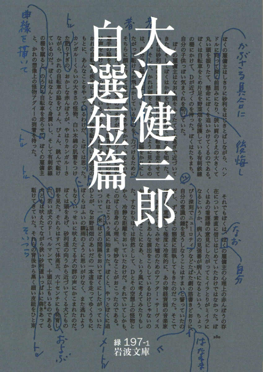 大江健三郎自選短篇の書影